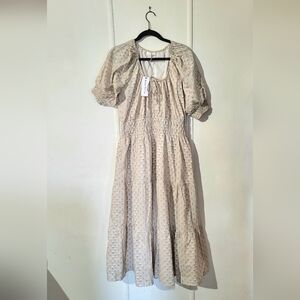Neuflora Cream Floral Dress